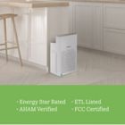 Alternate image 5 for Holmes&reg; Allergen Remover True HEPA Air Purifier in White