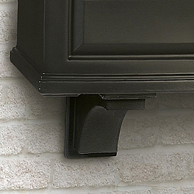 Mayne Nantucket Decorative Brackets in Black (Set of 2). View a larger version of this product image.