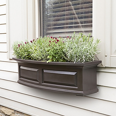 Mayne Inc. Nantucket Window Box in Espresso. View a larger version of this product image.