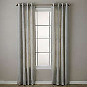 SKL Home Textured Crosshatch Grommet Window Curtain Panel (Single)
