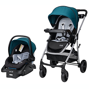 Safety 1st&reg; Grow and Go&trade; Flex 8-in-1 Travel System in Teal. View a larger version of this product image.