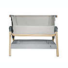 Alternate image 3 for Venice Child&reg; California Dreaming Foldable Bedside Bassinet in Grey/Wood