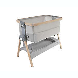 Venice Child® California Dreaming Foldable Bedside Bassinet in Grey/Wood