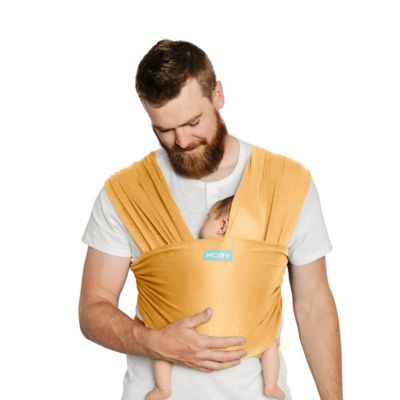 Moby Wrap Classic Wrap Baby Carrier in Marigold
