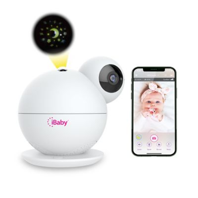 iBaby M8 2K Smart Baby Monitor in White