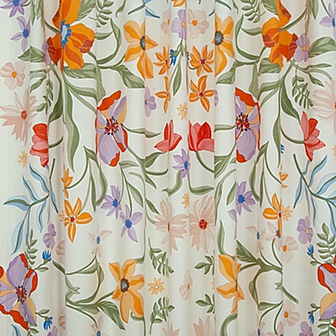 Wild Sage&trade; Juliana Floral Room Darkening Window Curtain Panel (Single). View a larger version of this product image.