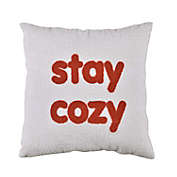 H for Happy&trade; Stay Cozy Toss Pillow in White/Red