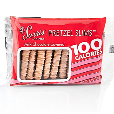 Sarris Candies&reg; Invididual Milk Chocolate Covered Pretzel Slims. View a larger version of this product image.