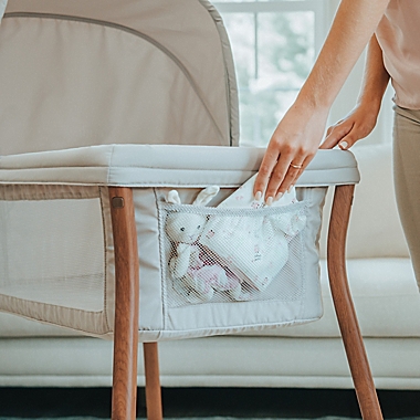 LullaGo&reg; Anywhere LE Portable Bassinet in Serene. View a larger version of this product image.