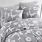Alternate image 4 for Marimekko&reg; Unikko 3-Piece Reversible King Comforter Set in Grey