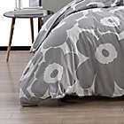 Alternate image 6 for Marimekko&reg; Unikko 3-Piece Reversible King Comforter Set in Grey