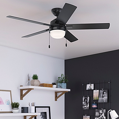 Hunter&reg; Zeal Ceiling Fan with LED Light. View a larger version of this product image.