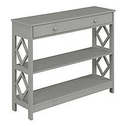 Convenience Concepts Diamond 1-Drawer Console Table