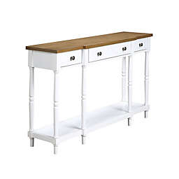 Convenience Concepts Cheyenne 3-Drawer Console Table