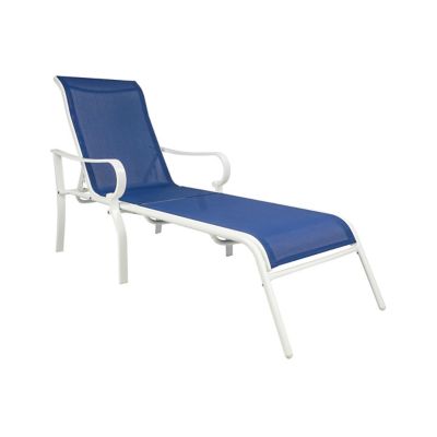 Simply Essential&trade; NeverRust&reg; Outdoor Chaise Lounge in Grey