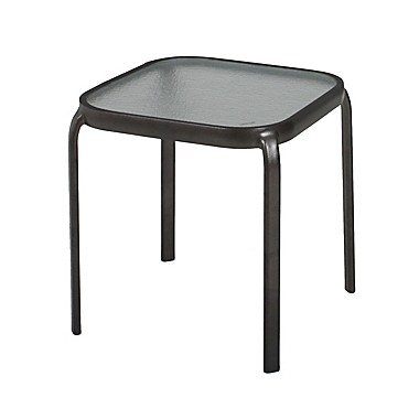 Simply Essential&trade; NeverRust&reg; Outdoor Aluminum Side Table. View a larger version of this product image.