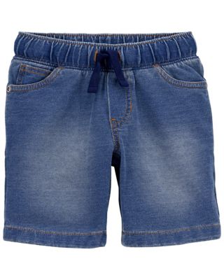 carter&#39;s&reg; Chambray French Terry Shorts in Denim