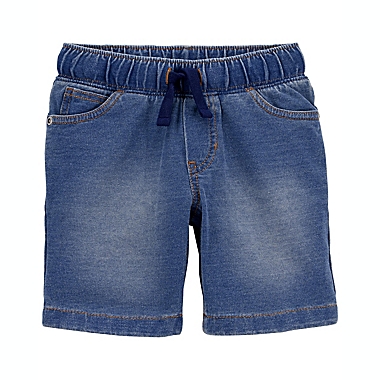 carter&#39;s&reg; Size 2T Chambray French Terry Shorts in Denim. View a larger version of this product image.