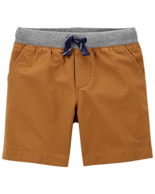 Size - 9 Months Carters Green Pull-On Tie Shorts