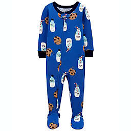carter's® Cookie Snug Fit Footie Pajama in Blue
