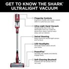 Alternate image 1 for Shark&reg; UltraLight Pet Pro Corded Stick with PowerFins in Red