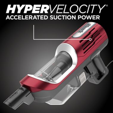 Shark&reg; UltraLight Pet Pro Corded Stick with PowerFins in Red. View a larger version of this product image.