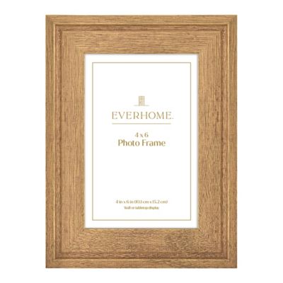 Everhome&trade; Single Opening Wood and Glass Picture Frame