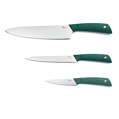 Our Table&trade; Limited Edition 6-Piece Knife Set in Dark Ivy. View a larger version of this product image.
