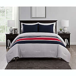 VCNY Home Bold Stripe 5-Piece Twin/Twin XL Comforter Set