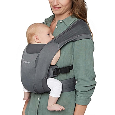 Ergobaby&trade; Embrace Soft Air Mesh Newborn Carrier in Black. View a larger version of this product image.