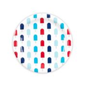 H for Happy&trade; 18-Count Americana Popsicle Lunch Plates
