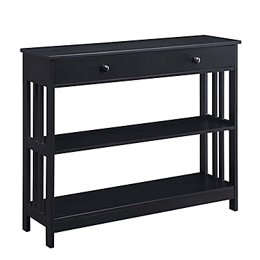 Convenience Concepts Mission 1-Drawer Console Table. View a larger version of this product image.