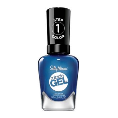 Sally Hansen&reg; 0.5 oz. Miracle Gel&trade; Nail Polish in Blues Cruise. View a larger version of this product image.
