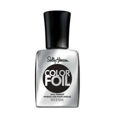 Sally Hansen&reg; Color Foil&trade; 0.4 fl. oz. Nail Polish in 120 Steel A Kiss. View a larger version of this product image.