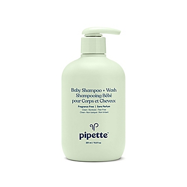 pipette&trade; 11.8 fl. oz. Fragrance-Free Baby Shampoo &amp; Wash. View a larger version of this product image.