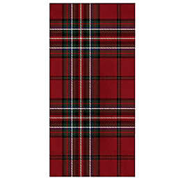 Bee & Willow™ 20-Count Holiday Plaid Disposable Guest Towels