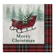 Bee &amp; Willow&trade; 20-Count "Merry Christmas" Sleigh Disposable Lunch Napkins