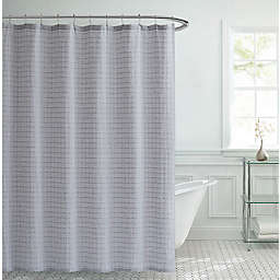Laura Ashley® Grey Shower Curtain 13-Piece Set in Grey