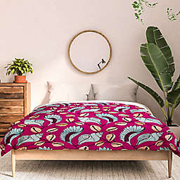 Deny Designs Ose Etomi African Queen 2 King Comforter in Red