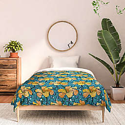 Deny Designs Ose Etomi African Hibiscus Twin/Twin XL Comforter