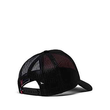 Herschel Supply Co.&reg; Size 1-2Y Toddler Whaler Mesh Adjustable Snapback Cap in Black. View a larger version of this product image.