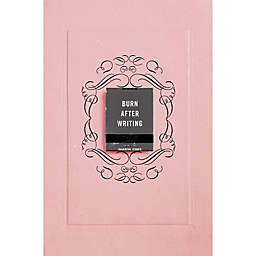 "Burn After Writing" (Pink) by Sharon Jones