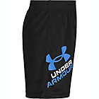 Alternate image 1 for Under Armour&reg; Size 4T Prototype Logo Shorts in Black/Blue