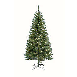 H for Happy™ 6-Foot Pre-Lit Faux Pine Cashmere Christmas Tree with Clear Lights