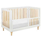 Alternate image 2 for Babyletto Lolly 3-in-1 Convertible Crib in White/Natural