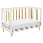 Alternate image 5 for Babyletto Lolly 3-in-1 Convertible Crib in White/Natural