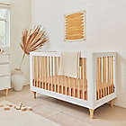 Alternate image 3 for Babyletto Lolly 3-in-1 Convertible Crib in White/Natural