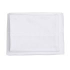 Alternate image 1 for Everhome&trade; Egyptian Cotton Scallop Embroidered 700-Thread-Count Queen Flat Sheet in White