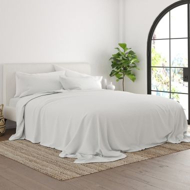 Home Collection Solid Flannel Sheet Set. View a larger version of this product image.