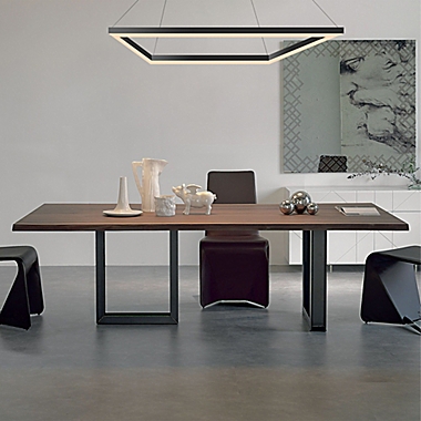 JONATHAN Y Nero Integrated LED Pendant Light in Black. View a larger version of this product image.
